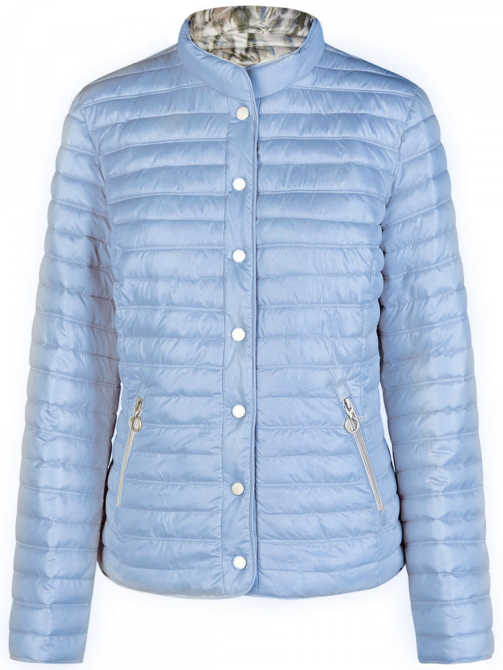 Vändbar täckjacka ljusblå från Barbara Lebek