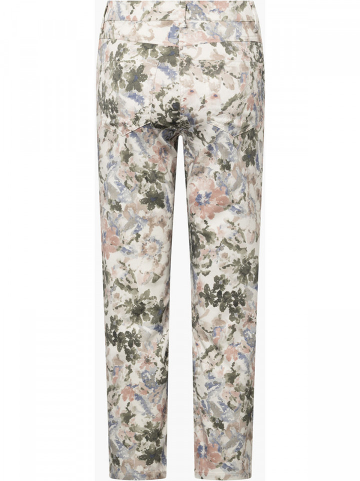 Mirakelbyxa Hannah multi på vit...