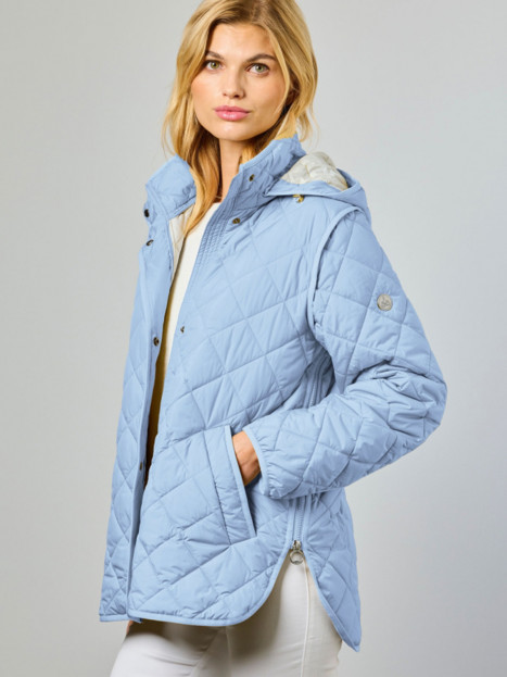 Quiltad jacka Nuk ljusblå från Junge