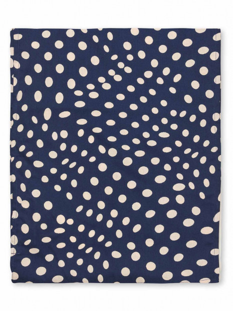 Sjal Marinblå prick Along från Masai