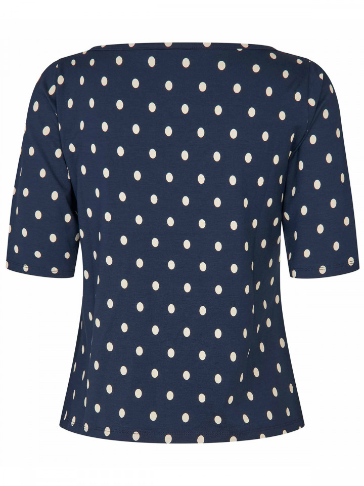 Trikåtopp Bavessa Marin Prick från Masai