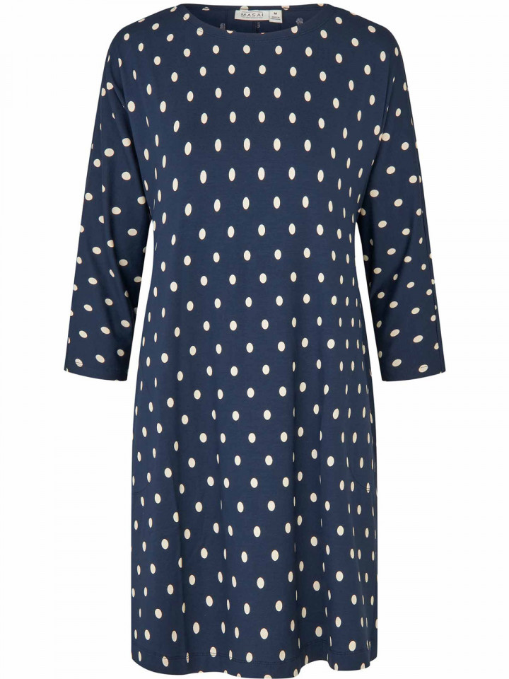 Tunika Gertine marin prick från Masai