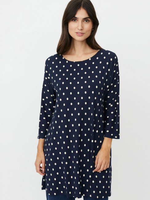 Tunika Gertine marin prick från Masai