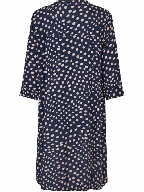 Klänning Nokolo marin prick från Masai