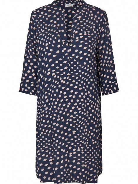 Klänning Nokolo marin prick från Masai