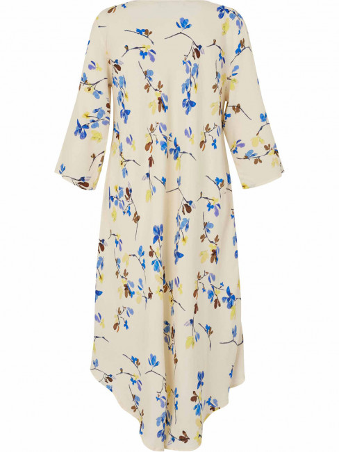 Klänning Nora ljusgul Flower från Masai 2