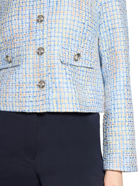 Boucléjacka ljusblå från Betty Barclay