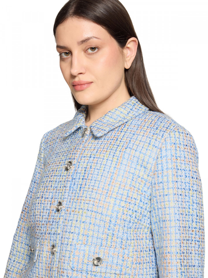 Boucléjacka ljusblå från Betty Barclay