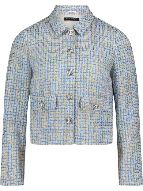 Boucléjacka ljusblå från Betty Barclay