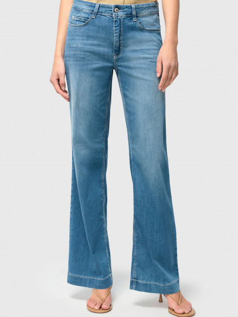Jeans Dream Wide mellanblå denim från Mac