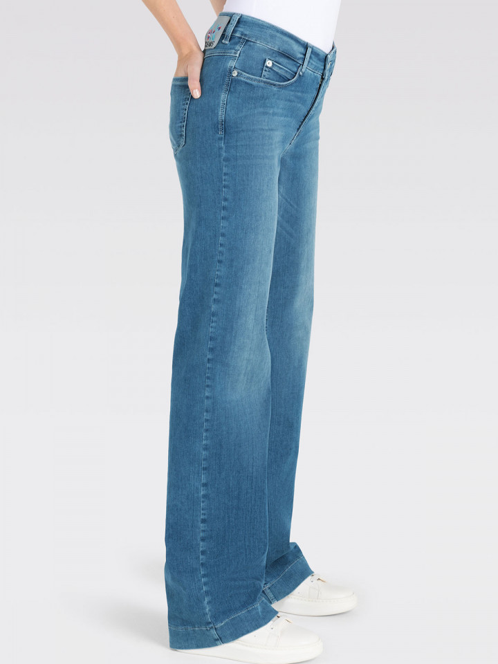 Jeans Dream Wide mellanblå denim från...