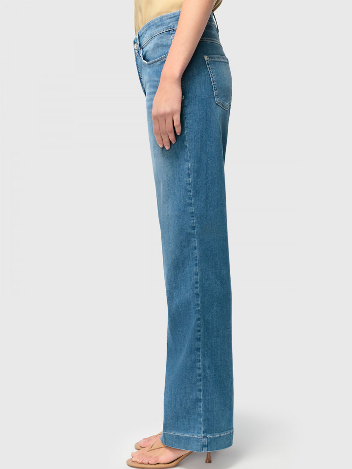 Jeans Dream Wide mellanblå denim från...
