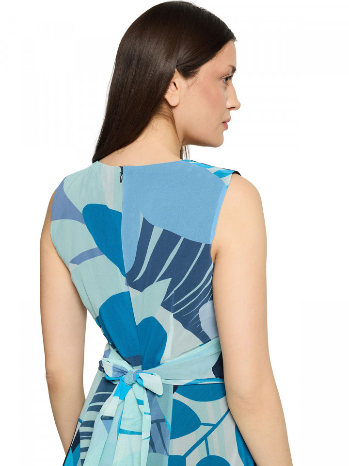 Chiffongklänning blå från Betty Barclay