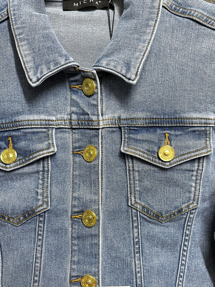 Jeansjacka ljusare denimblå från Micha