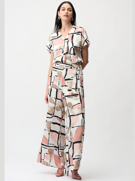 Satintopp rosa från Joseph Ribkoff