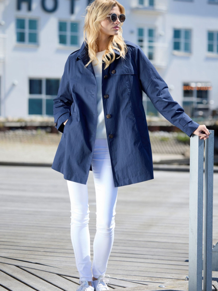 Trenchjacka Noelle marin från Junge