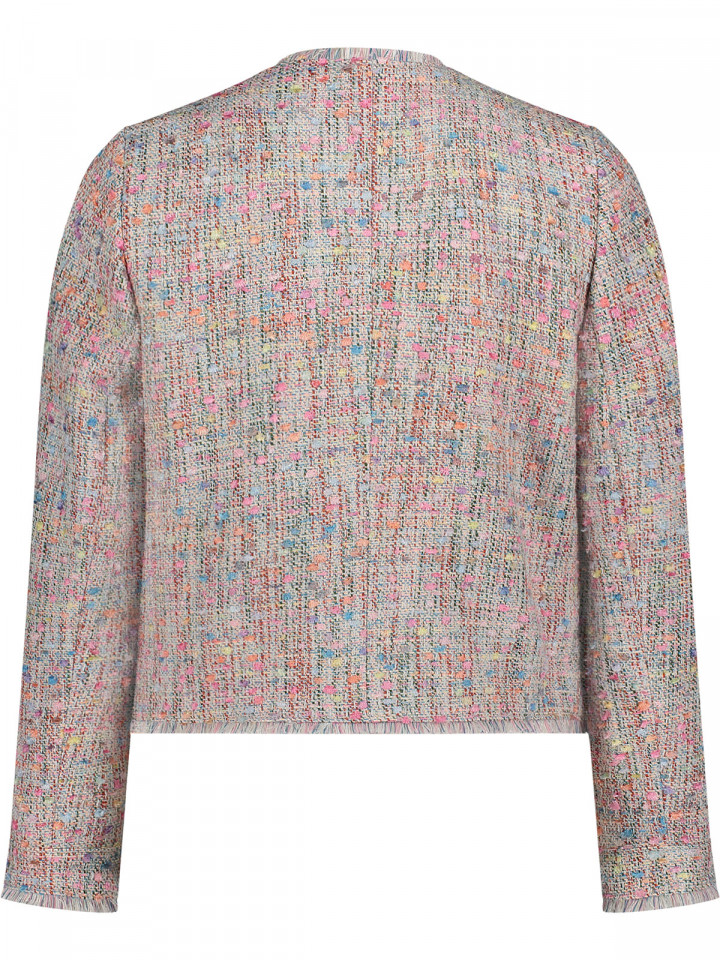 "Chaneljacka" bouclé multi från Betty...