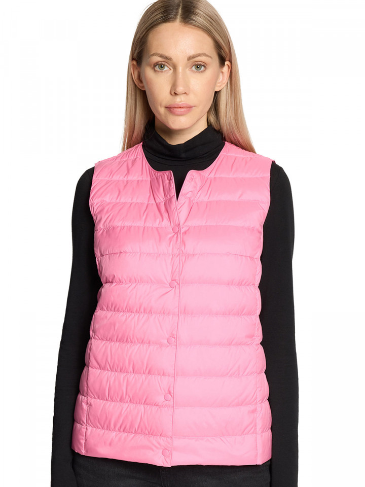 Lättdunsväst rosa från Betty Barclay
