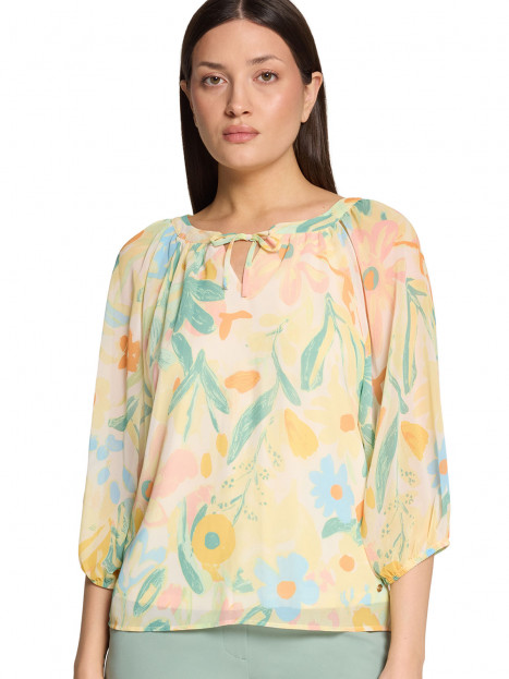 Chiffongblus gul från Betty & Co