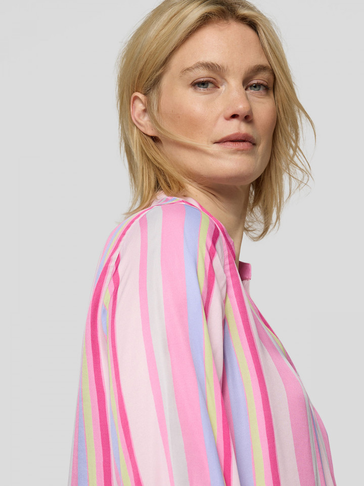 Viskosblus rand rosa från Rabe