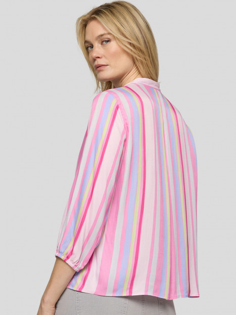 Viskosblus rand rosa från Rabe