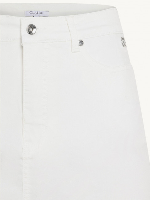 Jeanskjol vit från Claire 2