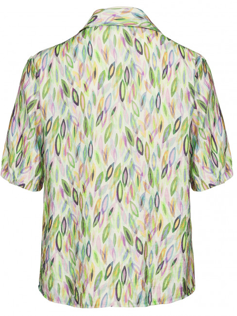 Creppad blus Alice multipastell från Bianca 2