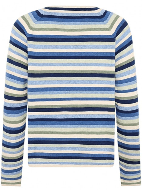 Finstickad kofta Anna blå från Mansted