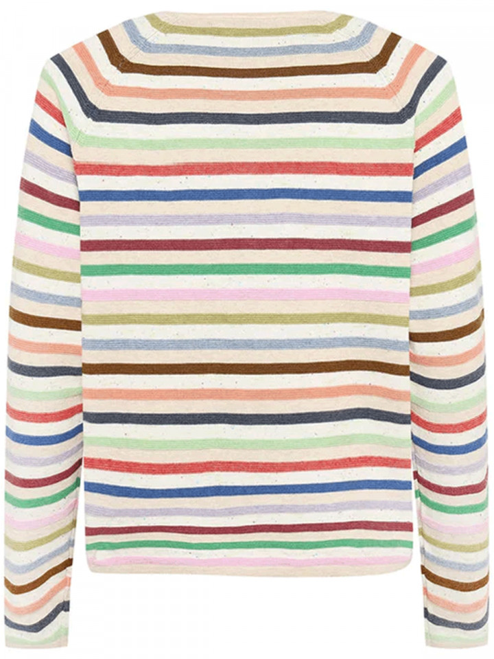 Finstickad kofta Anna Sand multi från...