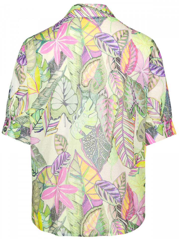 Tunn bomullsblus Alice multipastell...