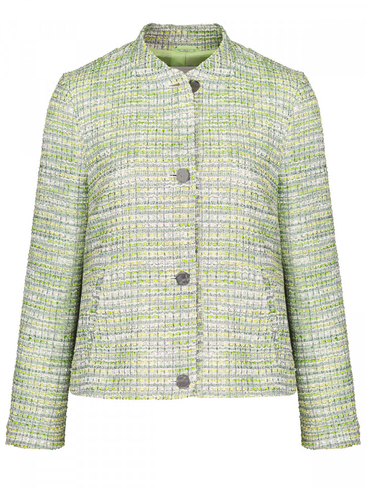 Boucléjacka Khati grön från Bianca