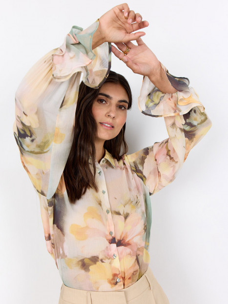 Chiffongblus Carmen pastell från SoyaConcept