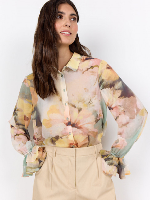 Chiffongblus Carmen pastell från SoyaConcept