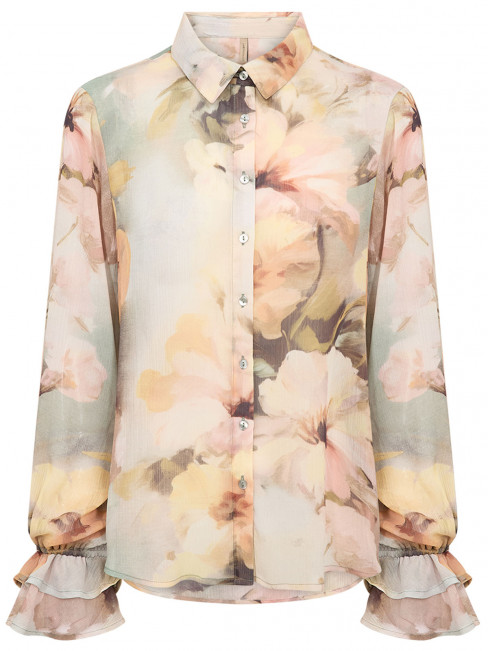 Chiffongblus Carmen pastell från SoyaConcept 2