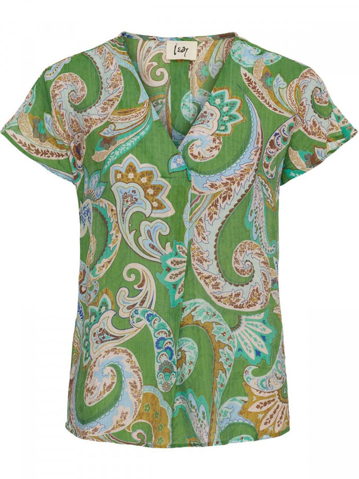 Blus Lotta grön från Isay