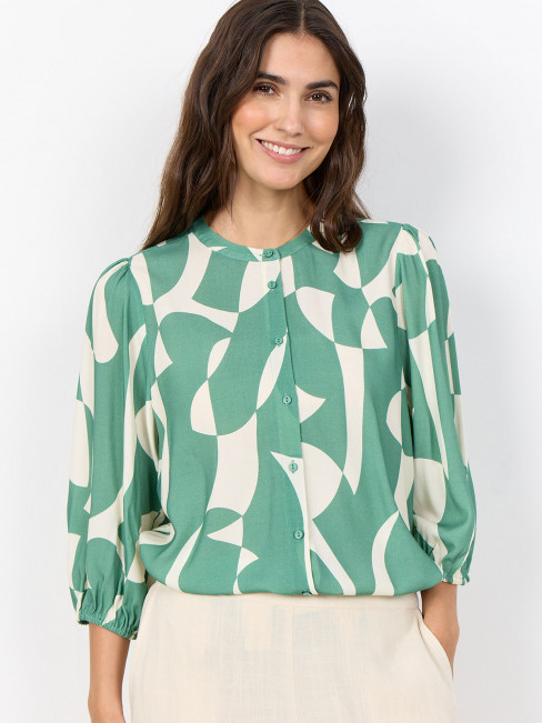 Blus Chanise grön från SoyaConcept