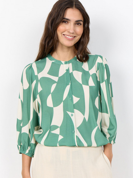 Blus Chanise grön från SoyaConcept