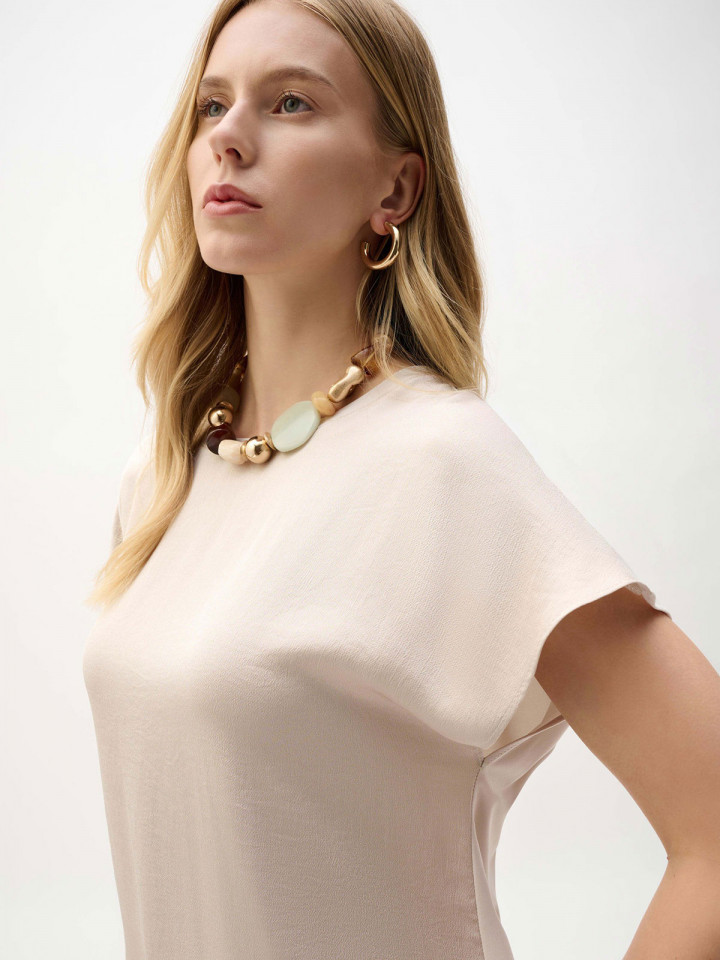 Satintopp sand från Joseph Ribkoff