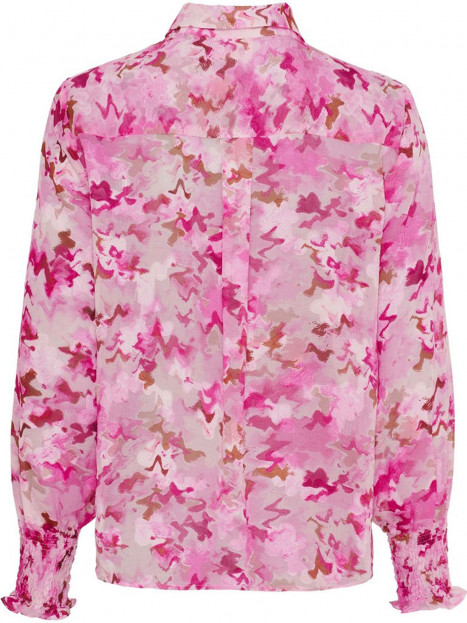 Chiffongblus Vibse Cerise från Isay