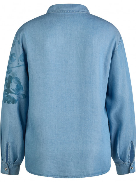 Lyocellskjorta denimblå från Rabe