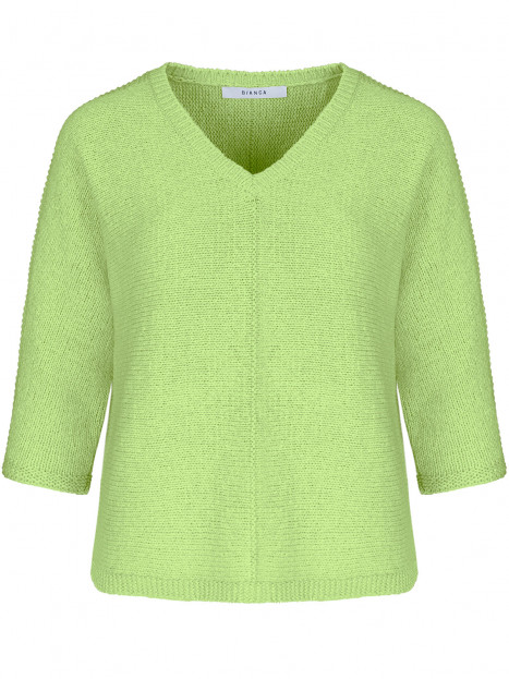 Stickad tröja Olinde grön från Bianca