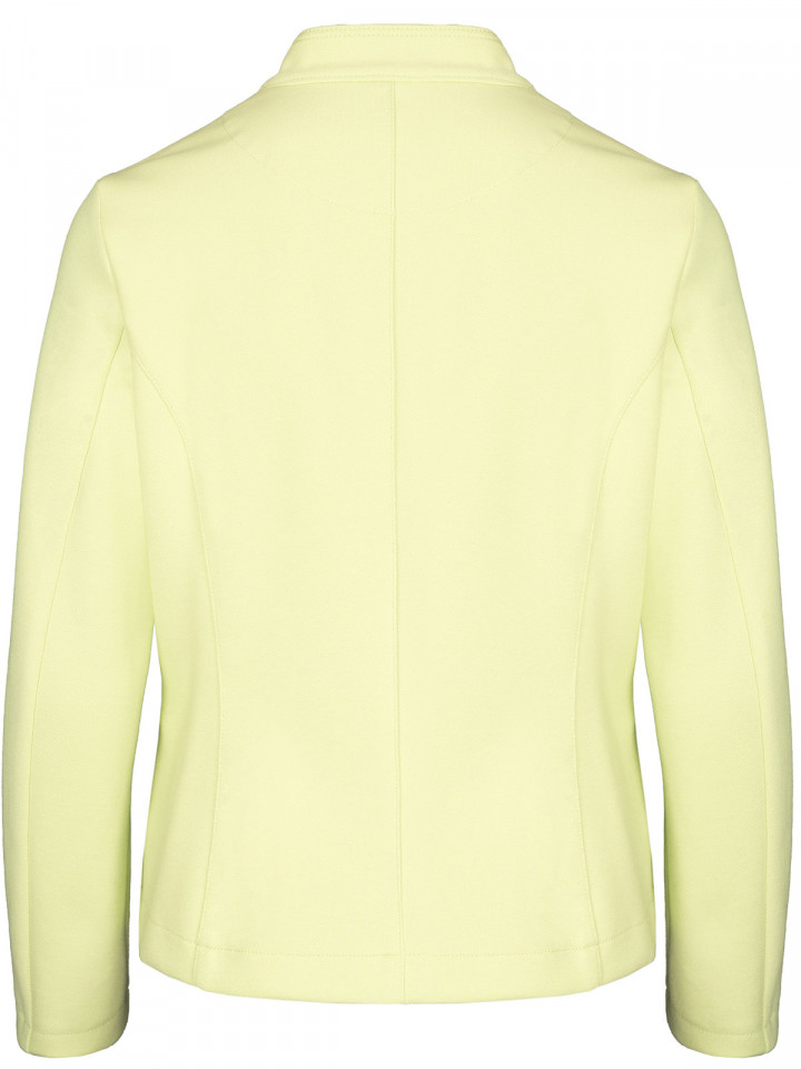 Trikåkavaj Jolien limegul från Bianca