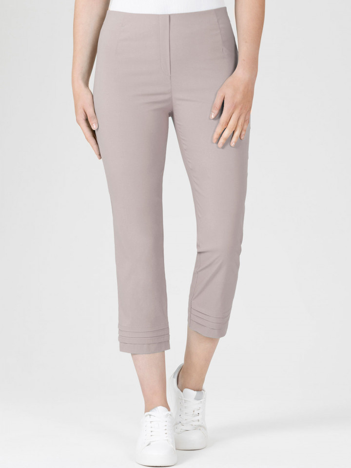 Mirakelbyxa Ina15 Crop taupe från Stehmann