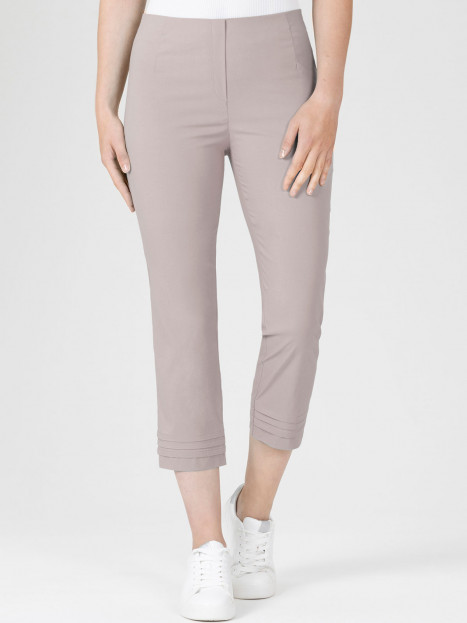 Mirakelbyxa Ina15 Crop taupe från Stehmann