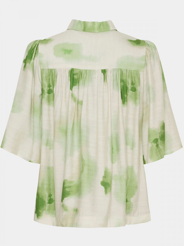 Blus Ane Placket grön från Isay