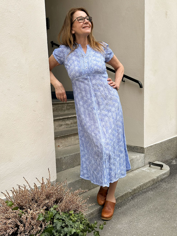 Klänning Dorrit Blå från Gossip