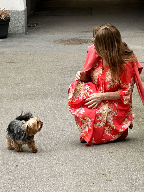 Klänning Kissie röd från Gossip