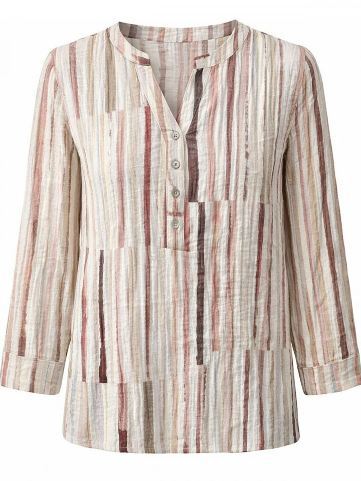 Blus Amoa Rose stripe från 2 BIZ