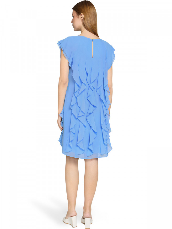 Chiffongklänning himmelsblå från Vera...