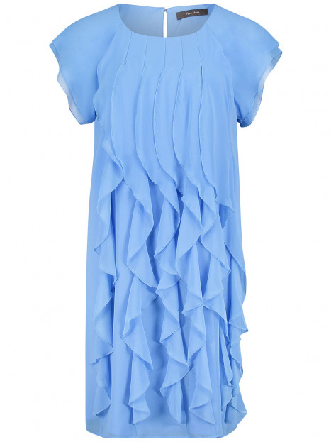 Chiffongklänning himmelsblå från Vera Mont